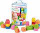 Baby Clementoni Конструктори Clemmy Bricks Bag за 6+ Месеца 48 Бройки
