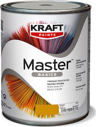 Kraft Master Basics Πλαστικό Χρώμα για Εσωτερική Χρήση Ώχρα 375ml