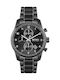 Boss Skymaster Men's Watch 44mm Chronograph Battery with Black Metal Bracelet