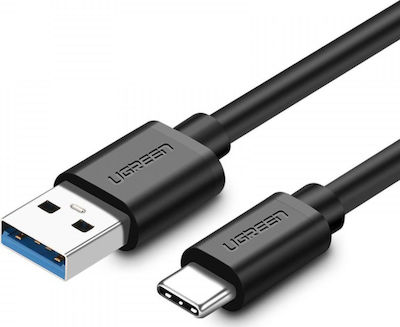 Ugreen US184 USB 3.0 Cable USB-C male - USB-A male Black 1m (20882)