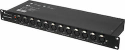 Stairville 6 RDM DMX-Splitter Für Beleuchtungssteuerungen Mit Rack-Installation Stairville 6 RDM DMX-Splitter Für Beleuchtungssteuerungen Mit Rack-Installation