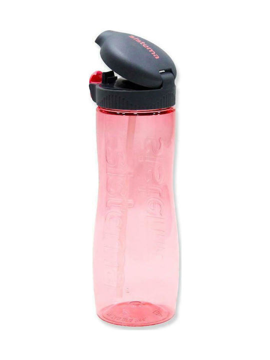 Sistema Quick Flip Sport Plastic Water Bottle 800ml Pink Pink