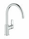 Grohe Bauloop Tall Kitchen Faucet Counter Chrome