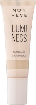 Mon Reve Luminess Concealer Cremă Corector de culoare 2 10ml