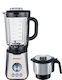 Steba MX4 Plus Mixer mit Glaskanne 1,75 l 1200W Inox