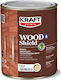 Kraft Wood Shield Βερνίκι Εμποτισμού Πολυουρεθάνης 100 Άχρωμο Σατινέ 2.5lt