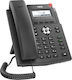 Fanvil X1SP Wired IP Phone with 2 Lines Black