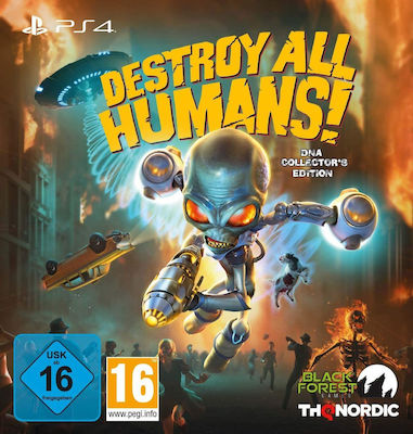 Destroy All Humans DNA Collector’s Edition Sammlerstück Edition PS4 Spiel