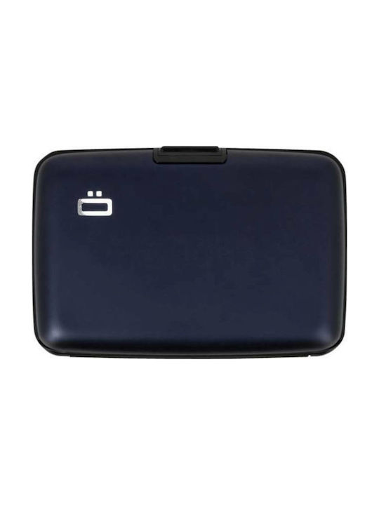 Ogon Designs Stockholm Men's Card Wallet with RFID Blue