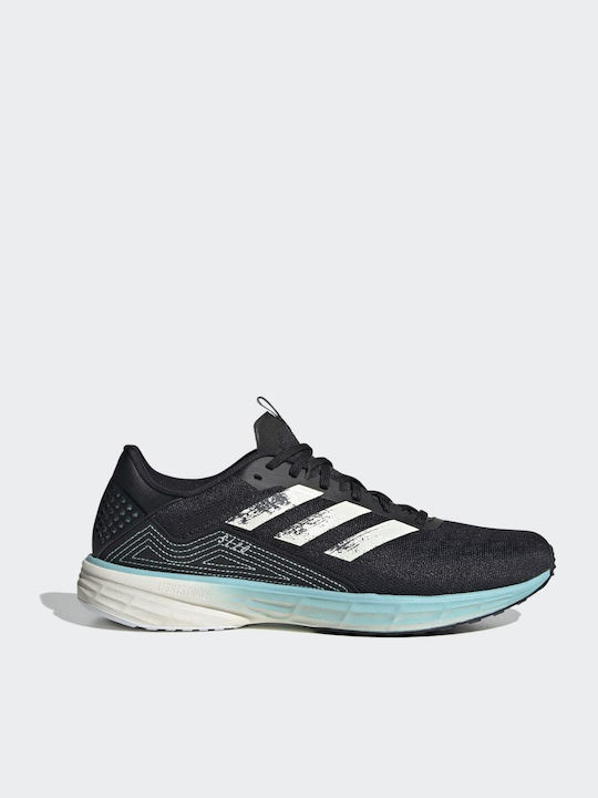 Adidas SL20 Primeblue Ανδρικά Αθλητικά Παπούτσια Running Core Black / Chalk White / Blue Spirit