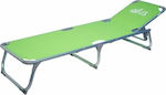 Alos Aluminum Beach Sunbed Green 187x57.5x31cm