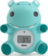 Alecto Digital Bath Thermometer Hippo 0°C - 50°C Green