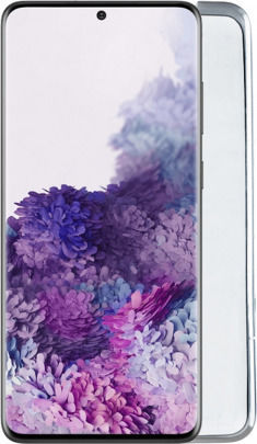 Volte-Tel Slimcolor Air Задна корица Силикон Прозрачен (Galaxy S20+)