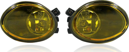 Rotund Faruri antipană Auto BMW Magazin online / Seria 5 cu Galben Iluminare 2buc