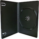 FELLOWES DVD or CD case 12cm single SLIM with external transparency for cover.