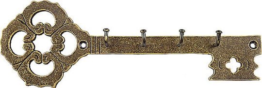 Roline Wandhalterung 400 Metallische Wandhalterung 4 Haken 22x7.5cm Roline Wandhalterung 400 Metallische Wandhalterung 4 Haken 22x7.5cm