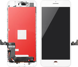 Timeway Οθόνη με Μηχανισμό Αφής για iPhone 8 Plus (Λευκό)