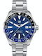 TAG Heuer Aquaracer Men's Watch 43mm Automatic with Silver Metal Bracelet