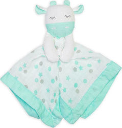Lulujo Baby Comforter Giraffe Green