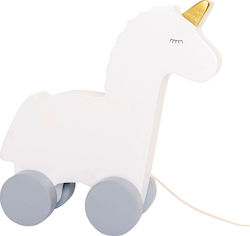 Jabadabado Slide Toy Pull Unicorn made of Wood for 12++ Months