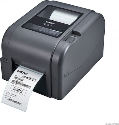 Brother Thermal Transfer Label Printer Ethernet / Serial / USB 203 dpi Black