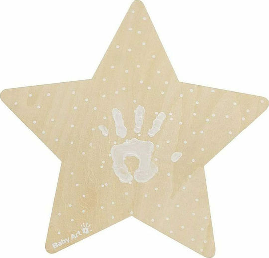 Baby Art Lumină de perete pentru copii Lemn Amprentă