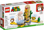 lego super mario whomp's lava trouble