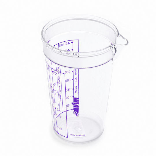 Svim Δοσομετρητής Ποτήρι με στόμιο 450ml πλαστικό Svim Δοσομετρητής Ποτήρι με στόμιο 450ml πλαστικό