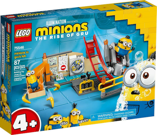 LEGO Minions Minions in Gru's Lab για 4+ Ετών