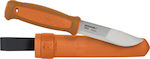 Morakniv Kansbol Knife Burnt Orange with Blade made of Stainless Steel in Sheath