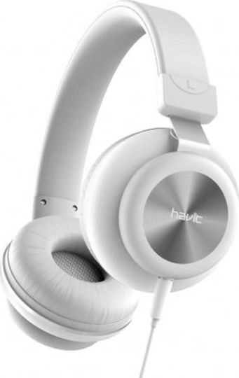 Havit HV-H2263D Wireless / Wired Over Ear Headphones White 21.05.0029