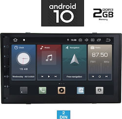 Digital IQ IQ-AN X568 Ηχοσύστημα Αυτοκινήτου Universal 2DIN (Bluetooth/USB/AUX/WiFi/GPS) με Οθόνη Αφής 6.8"