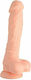 Dream Toys Ultra Realistic Dildo Dual Density Realistic Dildo with Balls and Suction Cup Flesh 22cm