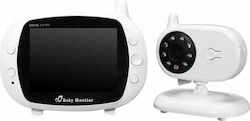 Wireless Baby Monitor with Camera & Screen 3.5" with Two-Way Audio & Lullabies