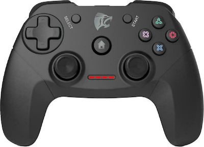 Roar R200WS Ασύρματο Gamepad για PC / PS3 Μαύρο