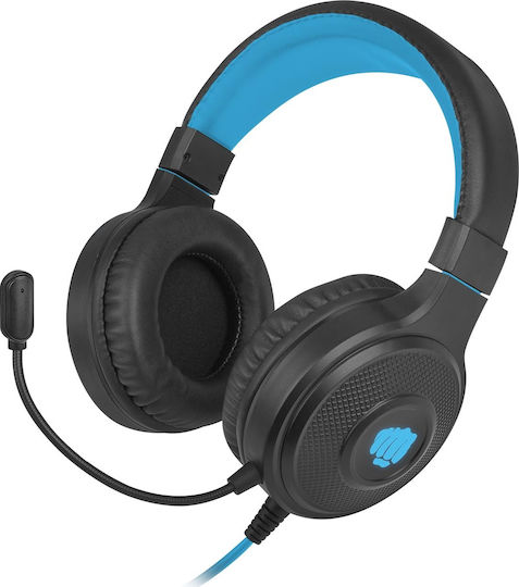 Fury Warhawk Über Ohr Gaming-Headset mit Verbindung 2x3,5mm / USB Schwarz