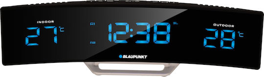 Blaupunkt Tisch-Digitaluhr mit Wecker & Radio CR12