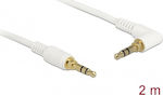 DeLock 3.5mm male - 3.5mm male Cable White 2m (85569)
