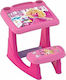 Barbie Kids Desk for Painting made of Plastic Pink