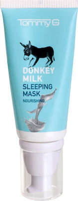 TommyG Donkey Milk Gesichtsmaske für das Gesicht für Feuchtigkeitsspendend 50ml