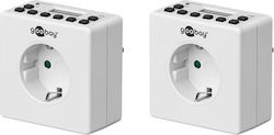 Goobay Digital Daily Timer Socket 2 τμχ