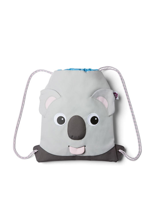 Affenzahn Koala Παιδική Τσάντα Πουγκί Γκρι 28.5x14.5εκ.