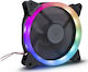 Argus RS-051 RGB Ventilator Carcasă 120mm cu Conexiune 2-Pin 1buc