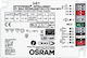 OTi Dali 50/220-240/1A4 LT2FAN Dimabil reglabil Sursă de alimentare LED IP20 Putere 55W Osram