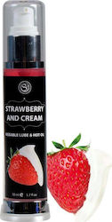 Secretplay Kissable Lube & Hot Oil Schmiermittel Erdbeere & Sahne 50ml