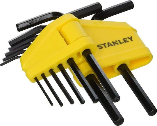Stanley Σετ 8 Κλειδιά Allen σε Σχήμα L