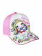 Cerda Kinderhut Jockey Stoff Poopsie Rosa
