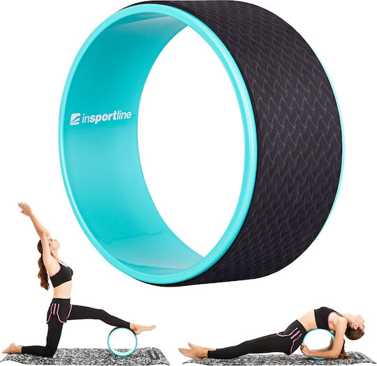 inSPORTline Jovy Yoga Wheel Black with Diameter 32cm