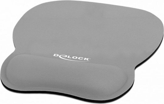 DeLock Mouse Pad with Wrist Support Gray 245mm 12698