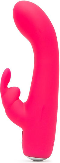 Happy Rabbit Mini Rabbit Vibrator Iepurele 15.2cm Roz